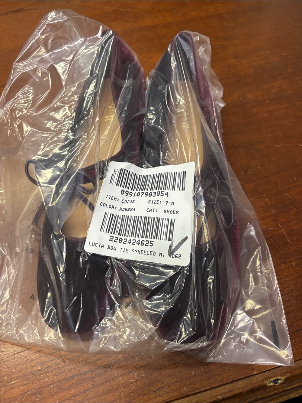 J Crew Velvet bow tie–heeled Mary Janes CO242 - Picture 2 of 4